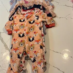 Cozy Print Baby Onesie